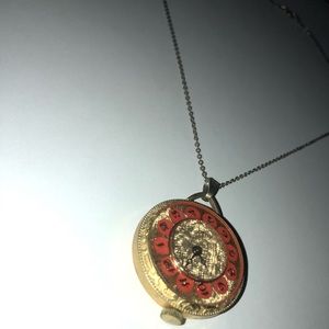 Watch necklace